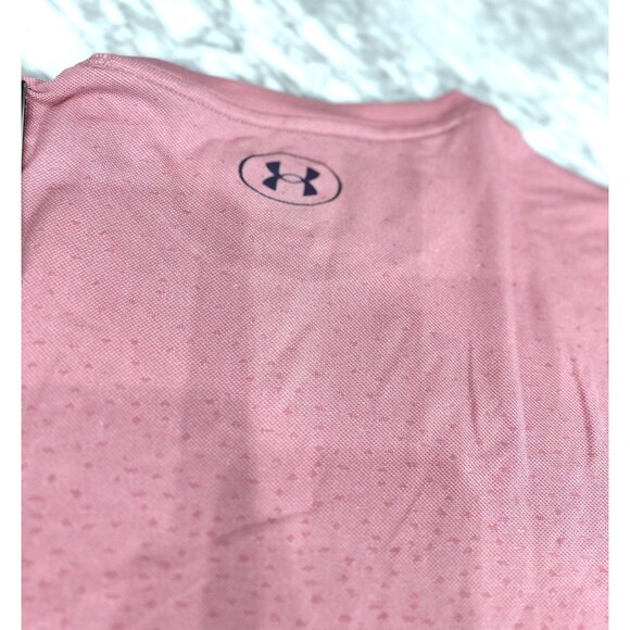 Under Armour Vanish Elite Seamless Fade Jersey top Prime Pink Men’s Medium NEW - Picture 6 of 10